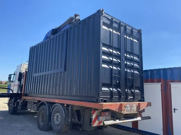 20 HC mit nach oben öffnendem Container für Restaurant – Bild 2