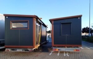 Tiny House mit zwei Schlafzimmern (32 m²)