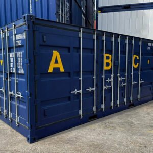 20-Fuß-Seecontainer „Open Side“ mit Auffangwanne-Neu