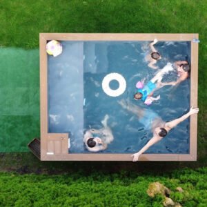 Container-Spa-Pool 3,0 x 2,5 m mit Whirlpool, Komfortpaket-Neu