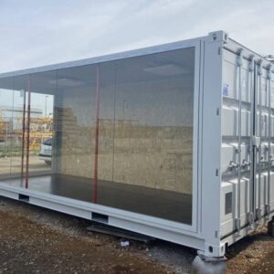 Verglaster Ausstellungscontainer-Neu