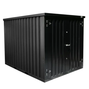 Lagercontainer 3 x 2 Meter – mit Doppeltür an der kurzen Seite-Neu