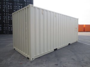 Container 20′ Dry Standard Cremeweiß-Neu