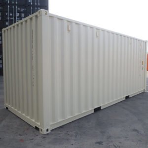 Container 20′ Dry Standard Cremeweiß-Neu