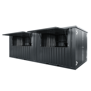 Containerstange XL 6 x 2 Anthrazit RAL 7016-Neu