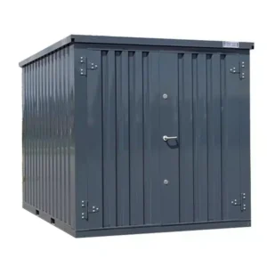 Container 3 x 2 Meter Doppeltür an der kurzen Seite Anthrazit RAL 7016-Neu