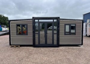 Tiny House XXL-Container / faltbares Luxus-Chalet – 40 Fuß / 12 Meter-Neu